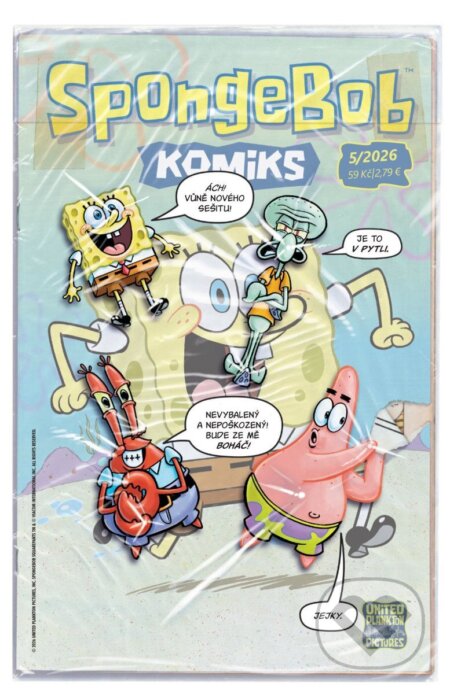 Kniha: SpongeBob 5/2026 (různí). Crew, 2026 Kniha: SpongeBob 5/2026 (různí). Crew, 2026