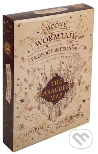 Harry Potter Adventní kalendář 2026 - Pobertův plánek (Merch). Merch, 2026 Harry Potter Adventní kalendář 2026 - Pobertův plánek (Merch). Merch, 2026