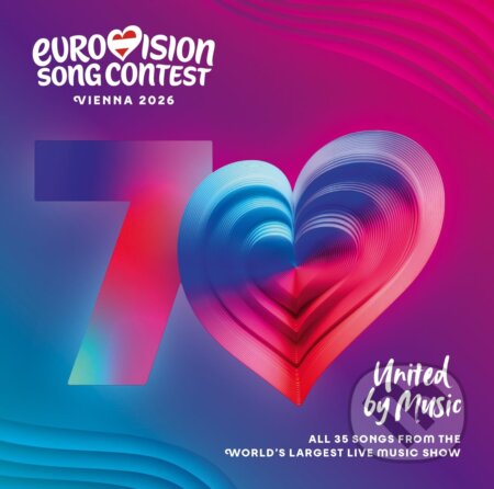 Hudební CD: Eurovision Song Contest 2026 : Vienna 2026 (Universal Music). Universal Music, 2026 Hudební CD: Eurovision Song Contest 2026 : Vienna 2026 (Universal Music). Universal Music, 2026