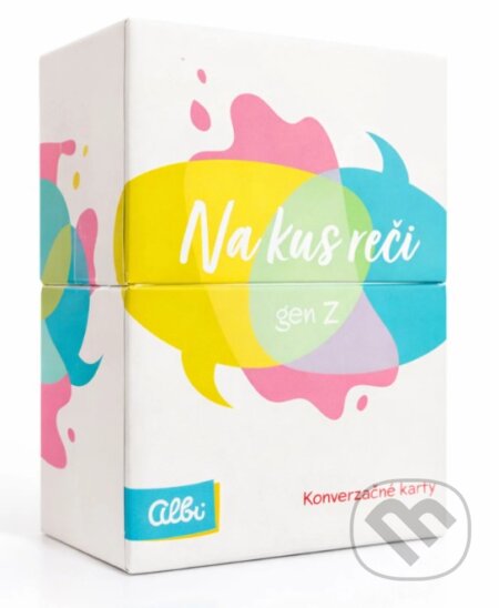 Spoločenská hra: Na kus reči - Gen Z (Albi). Albi, 2026 Spoločenská hra: Na kus reči - Gen Z (Albi). Albi, 2026