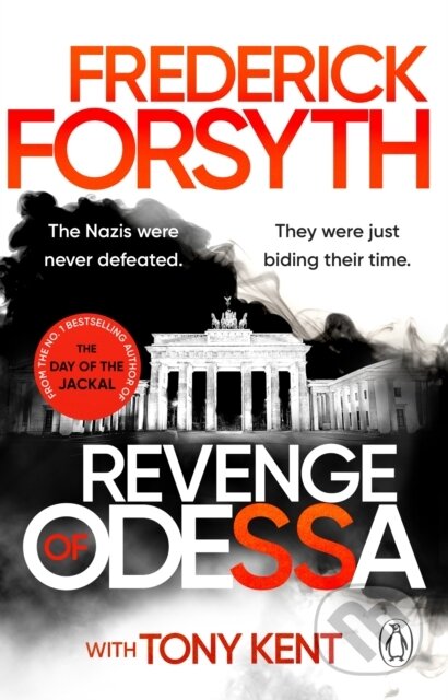 Kniha: Revenge of Odessa (Frederick Forsyth). Transworld, 2026 Kniha: Revenge of Odessa (Frederick Forsyth). Transworld, 2026