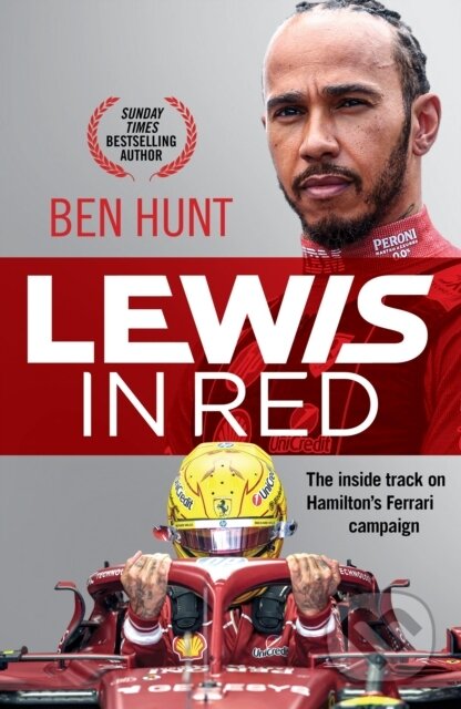 Kniha: Lewis in Red (Ben Hunt). Ebury Publishing, 2026 Kniha: Lewis in Red (Ben Hunt). Ebury Publishing, 2026