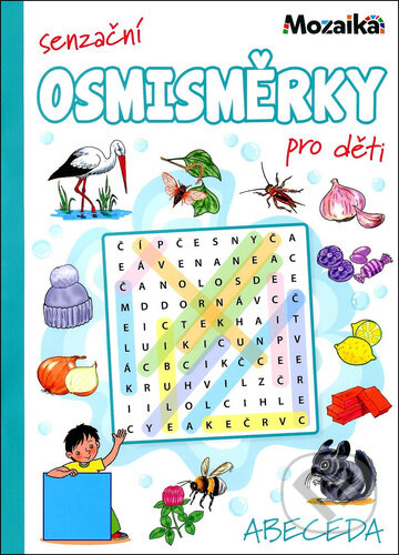 Kniha: Senzační osmisměrky pro děti: Abeceda (Mozaik). Mozaik, 2026 Kniha: Senzační osmisměrky pro děti: Abeceda (Mozaik). Mozaik, 2026