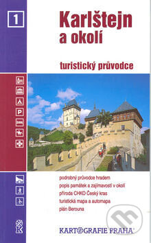 Kniha: Karlštejn a okolí/turistický průvodce (Kartografie Praha). Kartografie Praha, 2016 Kniha: Karlštejn a okolí/turistický průvodce (Kartografie Praha). Kartografie Praha, 2016