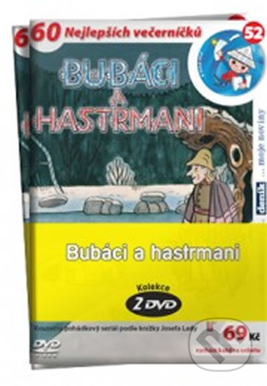 Film: Večerníček: Bubáci a hastrmani 1-2 (Josef Lada) (DVD). NORTH VIDEO, 2014 Film: Večerníček: Bubáci a hastrmani 1-2 (Josef Lada) (DVD). NORTH VIDEO, 2014