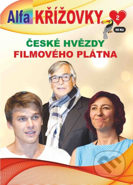 Kniha: Křížovky 2/2026 - České hvězdy filmového plátna (Alfasoft). Alfasoft, 2026 Kniha: Křížovky 2/2026 - České hvězdy filmového plátna (Alfasoft). Alfasoft, 2026