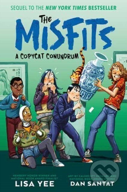 Kniha: A Copycat Conundrum (The Misfits) (Dan Santat a Lisa Yee). Random House, 2026 Kniha: A Copycat Conundrum (The Misfits) (Dan Santat a Lisa Yee). Random House, 2026