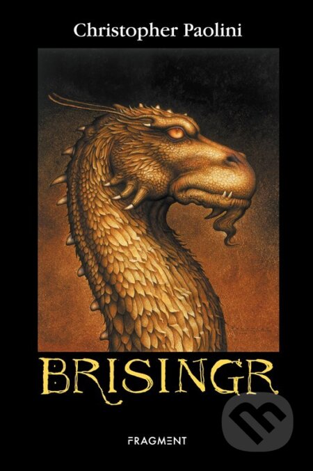 Kniha: Brisingr (měkká vazba) (Christopher Paolini). Nakladatelství Fragment, 2026 Kniha: Brisingr (měkká vazba) (Christopher Paolini). Nakladatelství Fragment, 2026