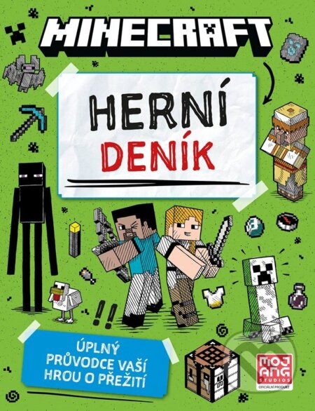 Kniha: Minecraft - Herní deník (Autorský kolektív). Alicanto, 2026 Kniha: Minecraft - Herní deník (Autorský kolektív). Alicanto, 2026