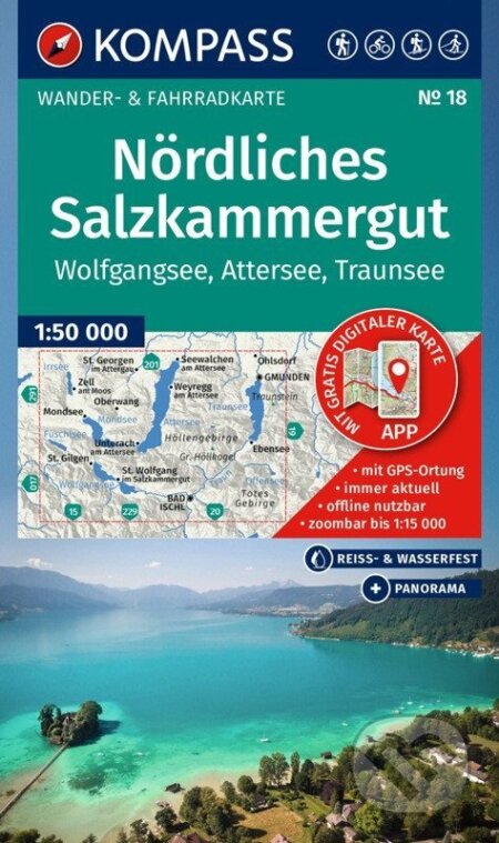 18 Nördliches Salzkammergut 1: 50 000 (Kompass). Kompass, 2026 18 Nördliches Salzkammergut 1: 50 000 (Kompass). Kompass, 2026