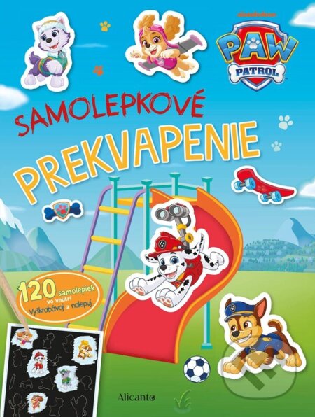 Kniha: Labková patrola - Samolepkové prekvapenie (Autorský kolektív). Alicanto, 2026 Kniha: Labková patrola - Samolepkové prekvapenie (Autorský kolektív). Alicanto, 2026
