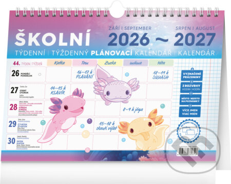 NOTIQUE Školní plánovací kalendář 2026/2027 (Notique). Notique, 2026 NOTIQUE Školní plánovací kalendář 2026/2027 (Notique). Notique, 2026
