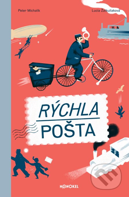 Kniha: Rýchla pošta (Peter Michalík). Monokel, 2026 Kniha: Rýchla pošta (Peter Michalík). Monokel, 2026