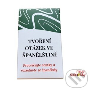 Kniha: Kartičky na tvoření otázek ve španělštině (Kristina Uhlířová). Kristina Uhlířová, 2026 Kniha: Kartičky na tvoření otázek ve španělštině (Kristina Uhlířová). Kristina Uhlířová, 2026