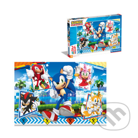 Puzzle: Puzzle Sonic Maxi 24 dílků (Clementoni). Clementoni, 2026 Puzzle: Puzzle Sonic Maxi 24 dílků (Clementoni). Clementoni, 2026