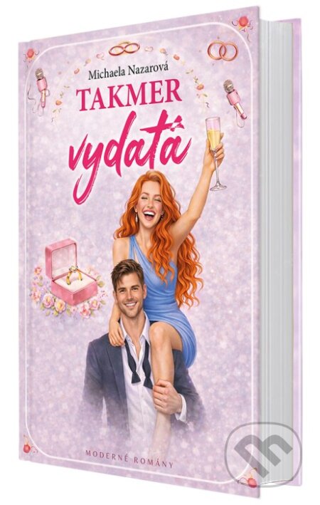 Kniha: Takmer vydatá (Michaela Nazarová). MERIDIANO-press, 2026 Kniha: Takmer vydatá (Michaela Nazarová). MERIDIANO-press, 2026