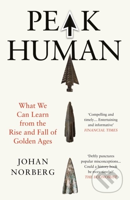 Kniha: Peak Human (Johan Norberg). Atlantic Books, 2026 Kniha: Peak Human (Johan Norberg). Atlantic Books, 2026