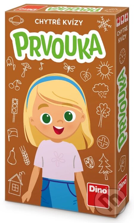 Společenská hra: Chytré kvízy: Prvouka (Dino). Dino, 2026 Společenská hra: Chytré kvízy: Prvouka (Dino). Dino, 2026