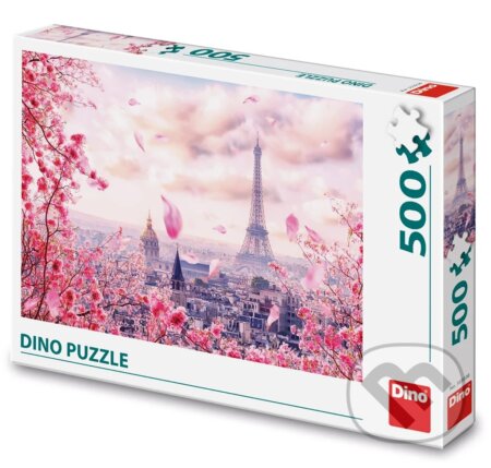 Puzzle: Puzzle 500: Eiffelovka v růžovém (Dino). Dino, 2026 Puzzle: Puzzle 500: Eiffelovka v růžovém (Dino). Dino, 2026