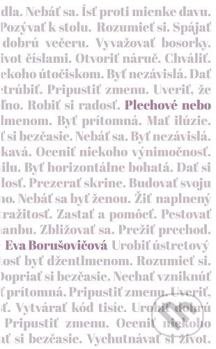 Kniha: Plechové nebo (Eva Borušovičová). Lemuria, 2026 Kniha: Plechové nebo (Eva Borušovičová). Lemuria, 2026