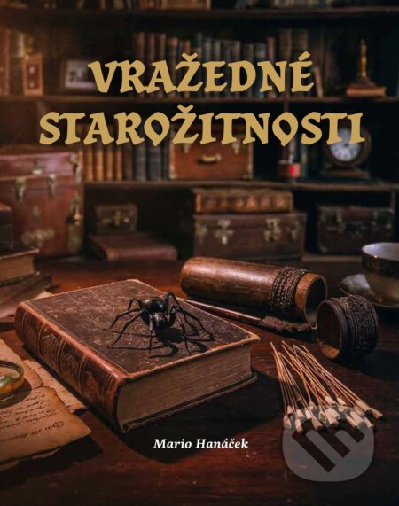 E-kniha: Vražedné starožitnosti (Mario Hanáček). E-knihy jedou, 2026 E-kniha: Vražedné starožitnosti (Mario Hanáček). E-knihy jedou, 2026