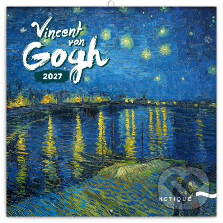 NOTIQUE Nástenný poznámkový kalendár Vincent van Gogh 2027 (Notique). Notique, 2026 NOTIQUE Nástenný poznámkový kalendár Vincent van Gogh 2027 (Notique). Notique, 2026