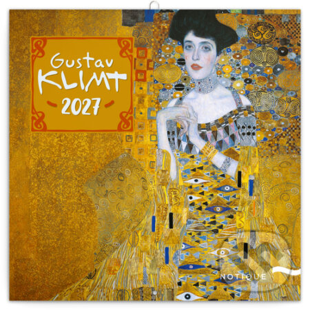 NOTIQUE Nástenný poznámkový kalendár Gustav Klimt 2027 (Notique). Notique, 2026 NOTIQUE Nástenný poznámkový kalendár Gustav Klimt 2027 (Notique). Notique, 2026