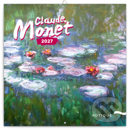 NOTIQUE Nástenný poznámkový kalendár Claude Monet 2027 (Notique). Notique, 2026 NOTIQUE Nástenný poznámkový kalendár Claude Monet 2027 (Notique). Notique, 2026