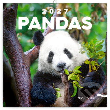 NOTIQUE Nástenný poznámkový kalendár Pandas (Pandy) 2027 (Notique). Notique, 2026 NOTIQUE Nástenný poznámkový kalendár Pandas (Pandy) 2027 (Notique). Notique, 2026