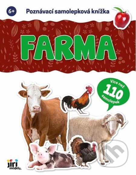 Kniha: Poznávací samolepková knížka: Farma (Jiří Models). Jiří Models, 2026 Kniha: Poznávací samolepková knížka: Farma (Jiří Models). Jiří Models, 2026
