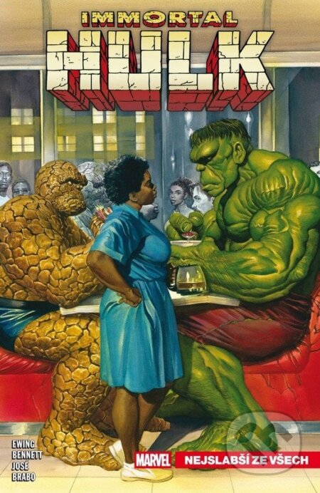 Kniha: Immortal Hulk 9 - Nejslabší ze všech (Al Ewing). Crew, 2026 Kniha: Immortal Hulk 9 - Nejslabší ze všech (Al Ewing). Crew, 2026