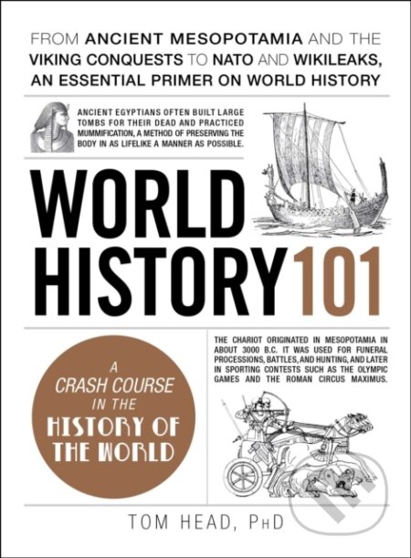 Kniha: World History 101 (Tom a PhD Head). Adams Media, 2017 Kniha: World History 101 (Tom a PhD Head). Adams Media, 2017