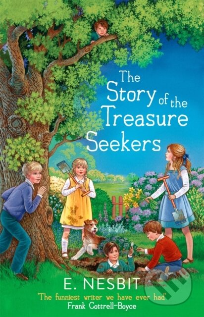 Kniha: The Story of the Treasure Seekers (E. Nesbit). Virago, 2017 Kniha: The Story of the Treasure Seekers (E. Nesbit). Virago, 2017