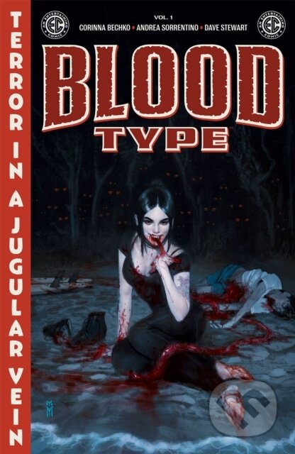 Kniha: EC: Blood Type (Corrina Bechko). Oni Press, 2026 Kniha: EC: Blood Type (Corrina Bechko). Oni Press, 2026