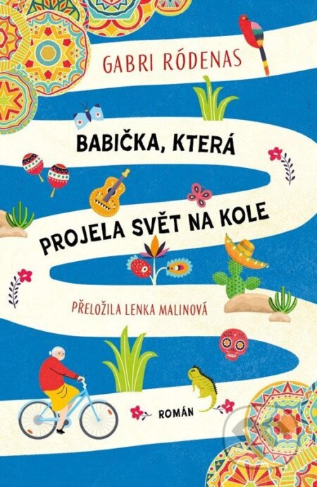 Kniha: Babička, která projela svět na kole (Ródenas Gabri). Kontrast, 2026 Kniha: Babička, která projela svět na kole (Ródenas Gabri). Kontrast, 2026
