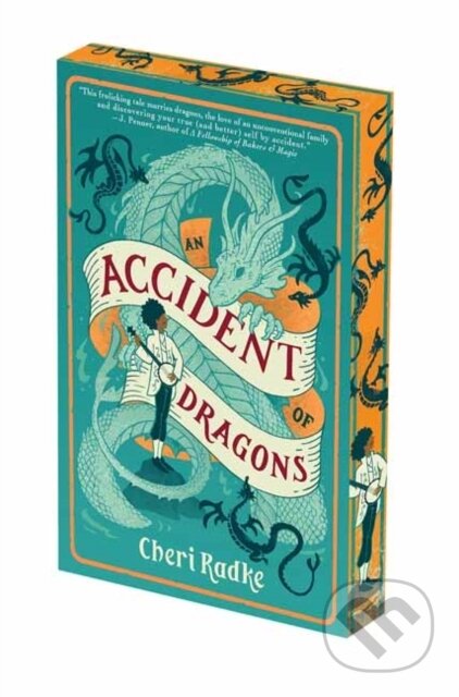 Kniha: An Accident of Dragons (Cheri Radke). Erewhon, 2026 Kniha: An Accident of Dragons (Cheri Radke). Erewhon, 2026
