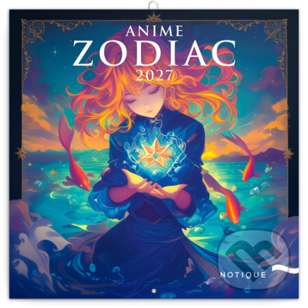 NOTIQUE Nástenný poznámkový kalendár Anime Zodiac 2027 (Notique). Notique, 2026 NOTIQUE Nástenný poznámkový kalendár Anime Zodiac 2027 (Notique). Notique, 2026