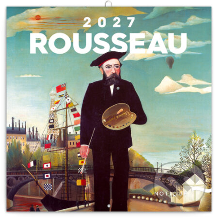 NOTIQUE Nástenný poznámkový kalendár Henri Rousseau 2027 (Notique). Notique, 2026 NOTIQUE Nástenný poznámkový kalendár Henri Rousseau 2027 (Notique). Notique, 2026