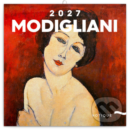 NOTIQUE Nástenný poznámkový kalendár Amedeo Modigliani 2027 (Notique). Notique, 2026 NOTIQUE Nástenný poznámkový kalendár Amedeo Modigliani 2027 (Notique). Notique, 2026