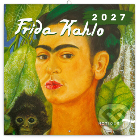 NOTIQUE Nástenný poznámkový kalendár Frida Kahlo 2027 (Notique). Notique, 2026 NOTIQUE Nástenný poznámkový kalendár Frida Kahlo 2027 (Notique). Notique, 2026
