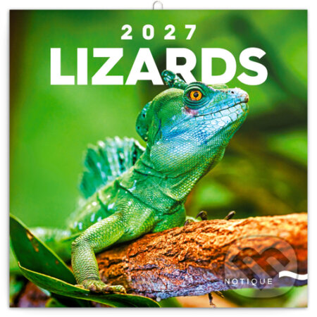 NOTIQUE Nástenný poznámkový kalendár Lizards (Jaštere) 2027 (Notique). Notique, 2026 NOTIQUE Nástenný poznámkový kalendár Lizards (Jaštere) 2027 (Notique). Notique, 2026