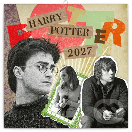 NOTIQUE Nástenný poznámkový kalendár Harry Potter 2027 (Notique). Notique, 2026 NOTIQUE Nástenný poznámkový kalendár Harry Potter 2027 (Notique). Notique, 2026