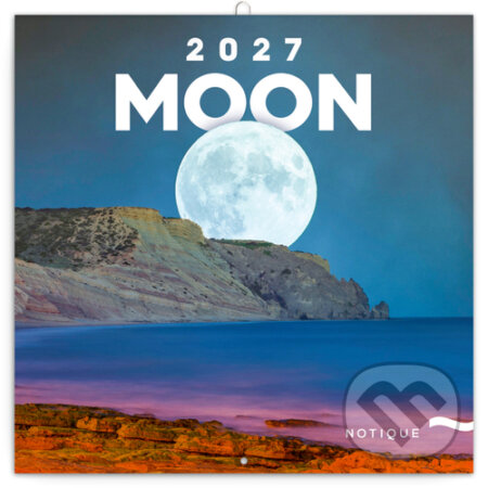 NOTIQUE Nástenný poznámkový kalendár Moon (Mesiac) 2027 (Notique). Notique, 2026 NOTIQUE Nástenný poznámkový kalendár Moon (Mesiac) 2027 (Notique). Notique, 2026