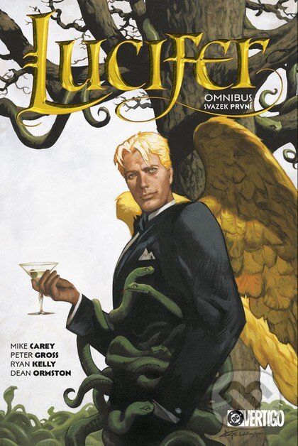 Kniha: Lucifer omnibus, svazek první (základní verze) (Mike Carey, Peter Gross, Ryan Kelly a Dean Ormston). Crew, 2026 Kniha: Lucifer omnibus, svazek první (základní verze) (Mike Carey, Peter Gross, Ryan Kelly a Dean Ormston). Crew, 2026