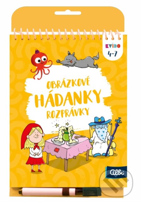 Spoločenská hra: Kvído: Obrázkové hádanky - Rozprávky (Albi). Albi, 2026 Spoločenská hra: Kvído: Obrázkové hádanky - Rozprávky (Albi). Albi, 2026