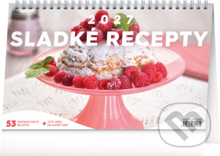 NOTIQUE Stolní kalendář Sladké recepty 2027 (Notique). Notique, 2026 NOTIQUE Stolní kalendář Sladké recepty 2027 (Notique). Notique, 2026