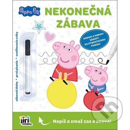 Kniha: Nekonečná zábava: Prasiatko Peppa (Jiri Models SK). Jiri Models SK, 2026 Kniha: Nekonečná zábava: Prasiatko Peppa (Jiri Models SK). Jiri Models SK, 2026