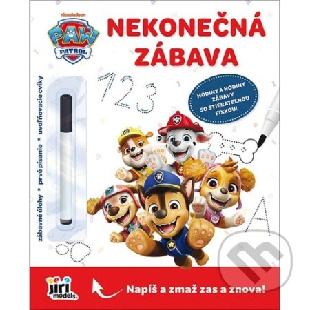 Kniha: Nekonečná zábava: Labková patrola (neuvedený autor). Jiri Models SK, 2026 Kniha: Nekonečná zábava: Labková patrola (neuvedený autor). Jiri Models SK, 2026
