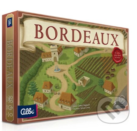 Společenská hra: Vinohrad: Bordeaux (Jamey Stegmaier). Albi, 2026 Společenská hra: Vinohrad: Bordeaux (Jamey Stegmaier). Albi, 2026