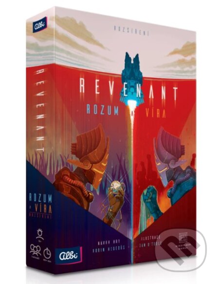 Společenská hra: Revenant: Rozum a víra (Allan Kirkeby). Albi, 2026 Společenská hra: Revenant: Rozum a víra (Allan Kirkeby). Albi, 2026